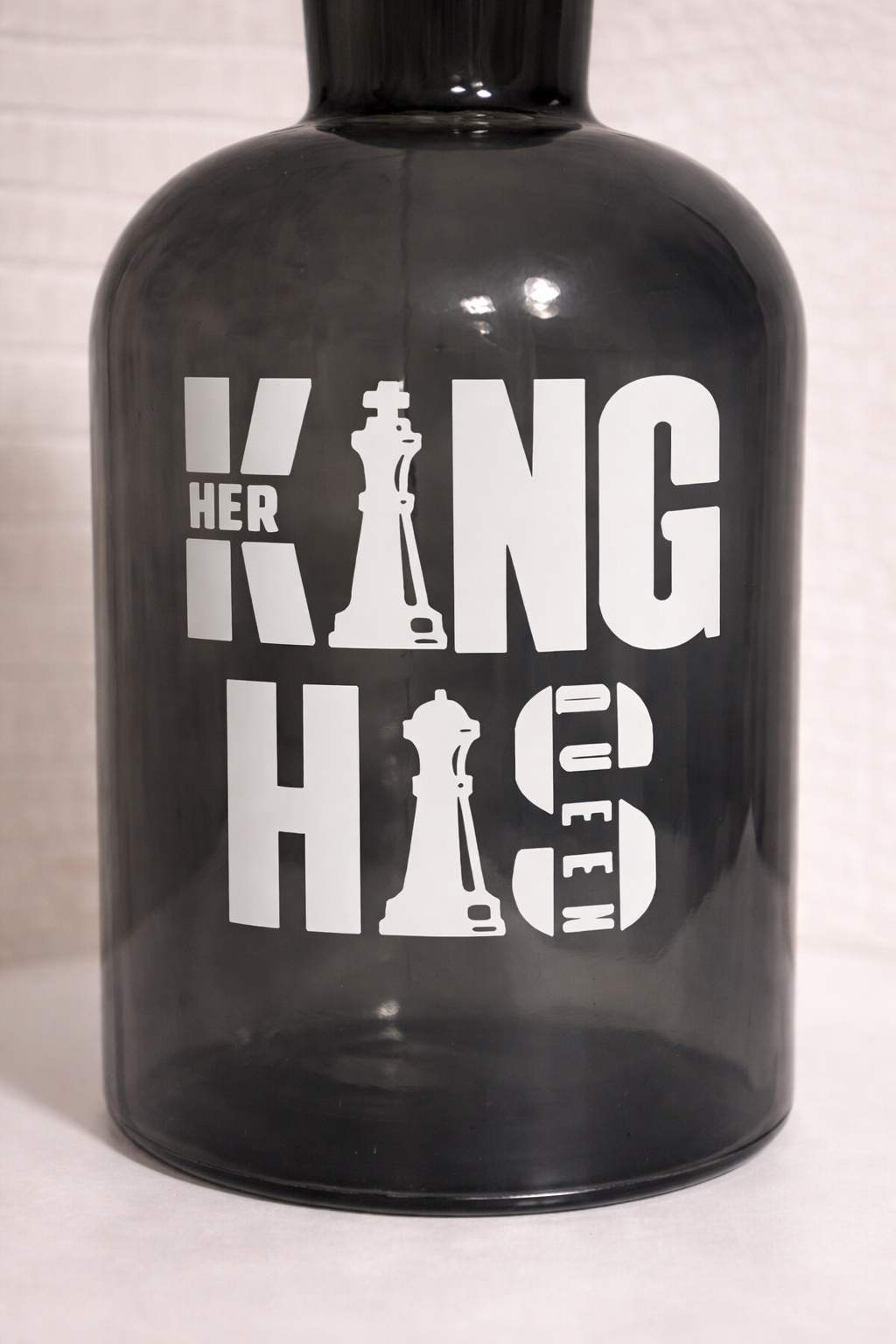 Luxury Vaas 27cm (LOS) King & Queen
