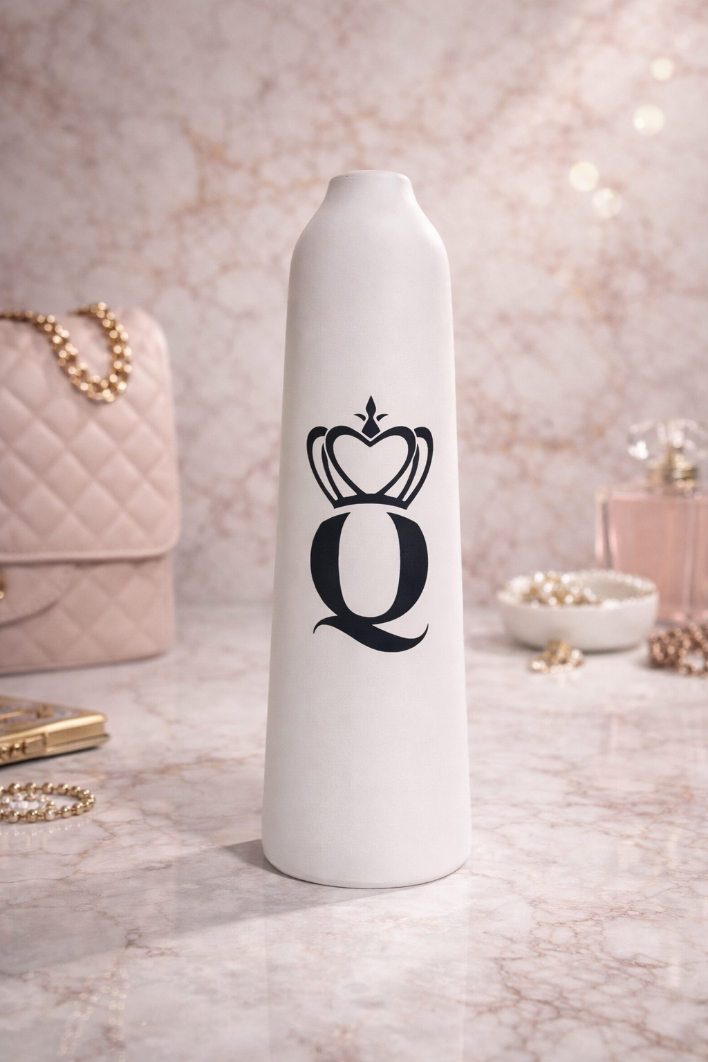 Vase Queen Blanc (32 cm)