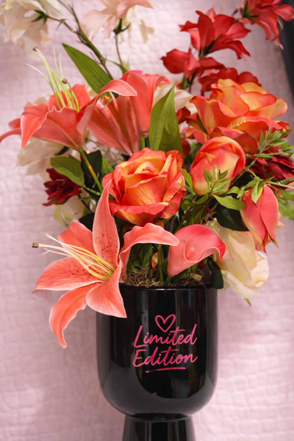 Composition florale de luxe Édition limitée 65cm