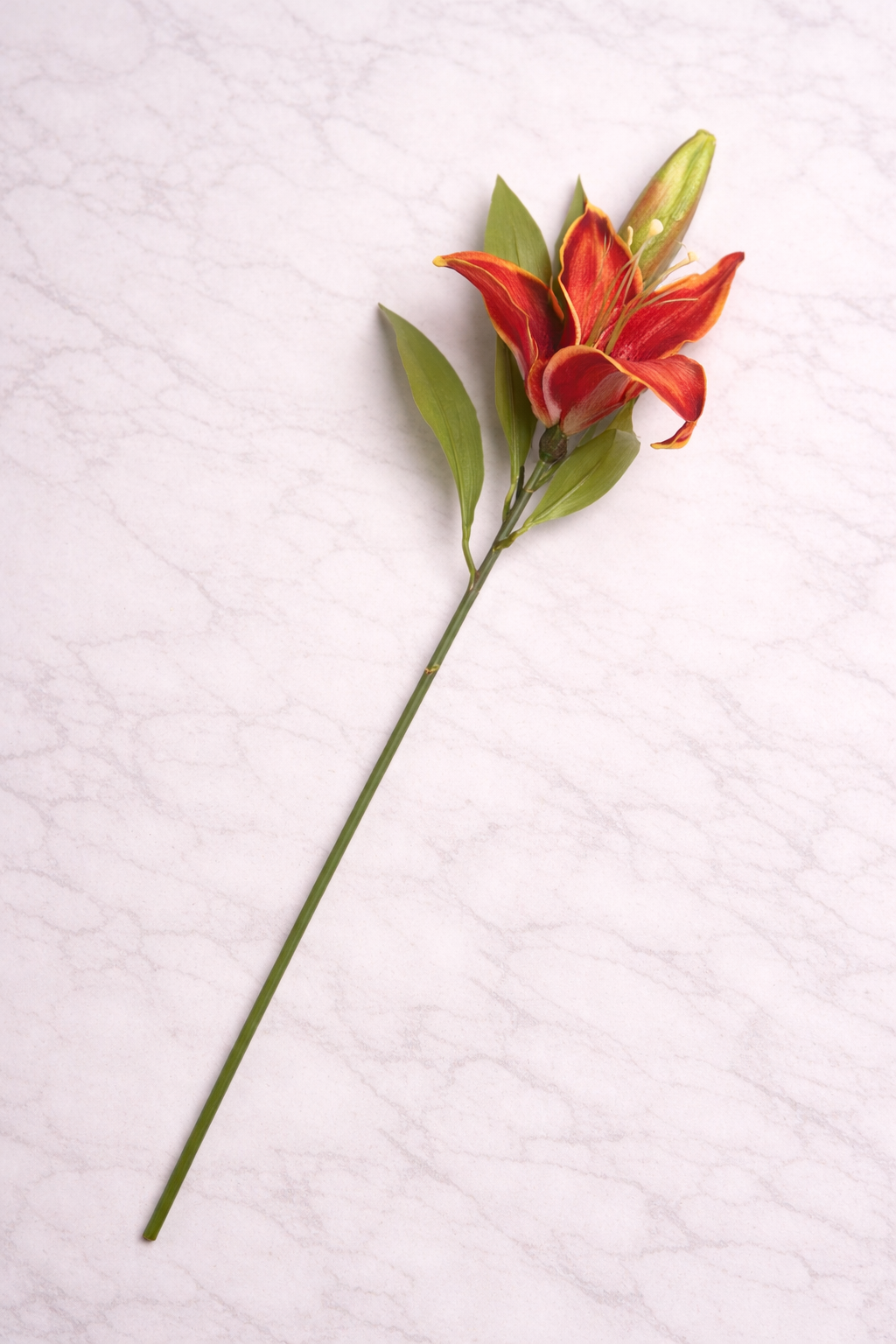 Kunstbloem Aziatische lelie 72cm
