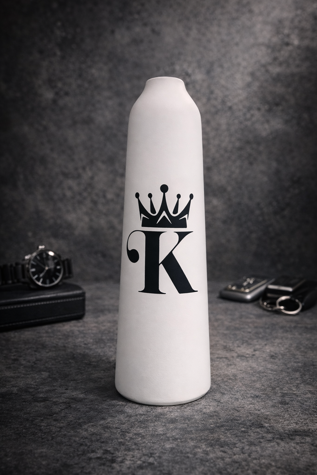 Vase King White (32 cm)